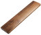 Faluber Handballenauflage aus Holz, 360 mm Länge und 20 mm Dicke für Medium Tastatur, Walnussholz, mit Rutschfestem Fußpolster, Komfort und Stabilität, Tastatur Zubehör (Medium, Walnussholz)