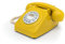 GPO 746PUSHMUS - Nostalgie Telefon im 70er Jahre Design, Senfgelb