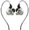 KBEAR KS1 Verdrahtete Ohrhörer Gaming Exzellent Bass Headset, Klang mit Leistung Hohe Auflösung IEM, In-Ear-Kopfhörer Kompatibel mit Android-Telefon-PC, PS4, PS5, Xbox One, Mac (ohne Mikrofon, klar)