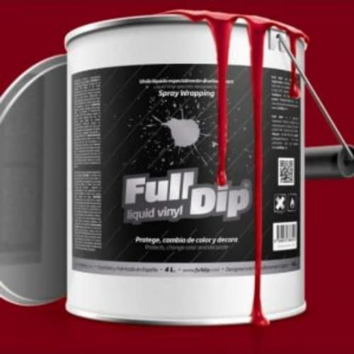 FullDip Flüssiges Vinyl, Kirschrot im 4 Liter Format