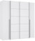 Home Heavenly® - Armario ropero, Armario de 200 cm, 2 Puertas correderas + 2 batientes Extra almacenaje Aragon.