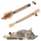 SEMINISMAR Naturale Bastoncini Matatabi per Gatti,Bastoncini di Erba Gatta per Gatti,Bastoncini da Masticare per Gatti,Bastoncini Matatabi per Giocattoli,Bastoncini per Gatto Gattini,2PCS