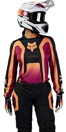 Fox Racing Wmns 180 Ballast Jersey Windbreaker Damen, Grau, XL