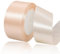 Ruban Satin Rose Champagne 40mm, 23 mètres Rubans de Tissu Couture Ruban Cadeau pour Décoration de Mariage, Emballage cadeau, Bouquet de fleurs, Artisanat DIY, Décoration gâteau d'anniversaire et Noël