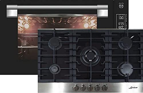 Kaiser Set four EH 9309+KCG 9386, Four encastrable 90 cm 105L +plaque de cuisson gaz,90 cm