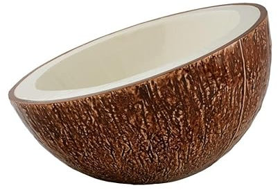 Vista Alegre Bordallo Pinheiro - Ensaladera de frutas tropicales de coco