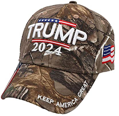 Ristyur Cap 2024 – Make America Again Baseballmütze – Präsident Mützen Für Männer Und Frauen – Verstellbare Baseballkappe Unisex – Sport Camouflage Kappen Für Herren