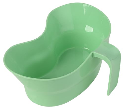 Emesis Basin 880ml Spit Cup with Handle Kidney-Shaped Mouthwash Cup Heat Resistant Hospital for Elderly Patient Pregnant Woman Sick Bowls, Bed Mouthwash Patient, Elderly Vomit Basin