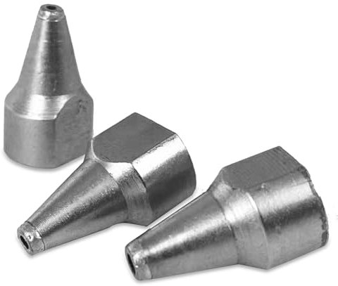 3Pcs Desoldering Nozzle,1.0mm/1.5mm/2.0mm Desoldering Gun Suction Nozzle for S-993A S-995A Electric Vacuum Desoldering Pump Solder Sucker Gun