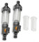 WIIYENA Water Filter Set, Hand Pump Survival Water Filter with Adjustable Flow for Hiking, Travel