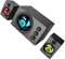 PHENOFICE 1set Altoparlante Portatile Legno Per Computer e Laptop Audio Multimedia Con Design Compatto e Suono Stereo Per Tv Smartphone e Media Player