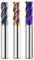 CNC Corner Radius End Mill Carbide 4 Flutes Router Tool Tungsten Machine Cuttering Tools HRC50 55 60 65 mill R0.2 R0.5 R1(4.0R0.5x10xD4x50mm,HRC 55-4F)