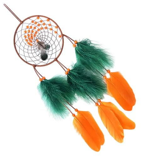 Cabilock Dream Catcher Wandbehang Mit Bunten Federn Handgefertigte Dekoration Für Wohnzimmer Und Schlafzimmer Kreativer Für Mädchen Leicht Und Kompakt Perfektes Für Besondere Anlässe