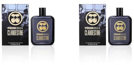 PACHA IBIZA colonia clandestine frasco 50 ml (Paquete de 2)