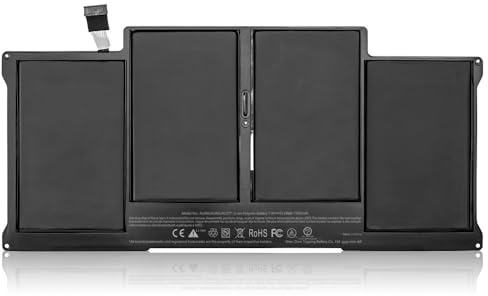 A1496 A1405 A1377 Laptop Battery for MacBook Air 13 Inch A1466 (2017, Early 2015, Early 2014, Mid 2013, 2012) A1369 (Late 2010, Mid 2011) EMC 3178 2925 2925 2 59 59 2469 2392 2632 7.6V 55Wh