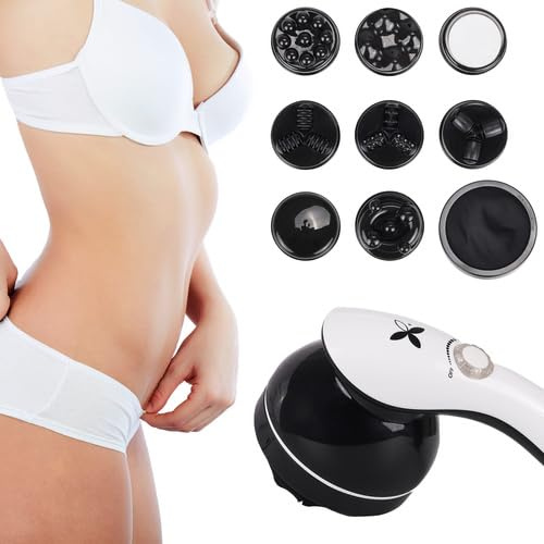 HABYS Body-Massagegerät 9-in-1 | Infrarotfunktion | Entspannung & Durchblutung | Für Rücken, Arme, Beine | Profi
