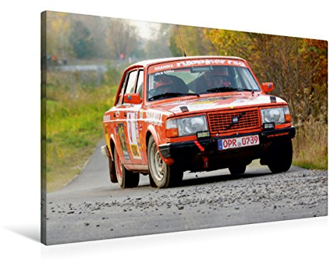 Premium Textil-Leinwand 90 x 60 cm Quer-Format Volvo 242 | Wandbild, HD-Bild auf Keilrahmen, Fertigbild auf hochwertigem Vlies, Leinwanddruck von N N