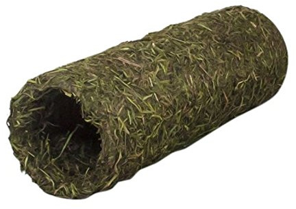 Bubimex - Túnel de heno para Animales pequeños (Materiales 100% Naturales, comestibles, Refugio y Juego