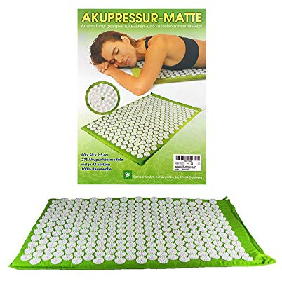 ZARENHOFF Akupressurmatte, 80 x 50 x 2,5 cm, 275 Stimulationskreisel
