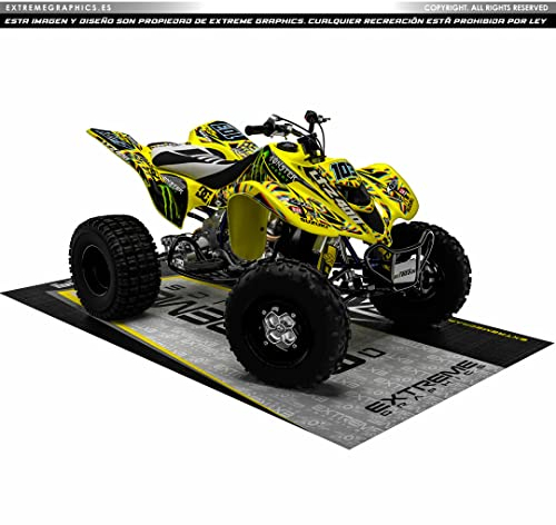 Extreme Graphics Aufkleber LTZ 400 Full Cover Carbon 4 _ Full Cover