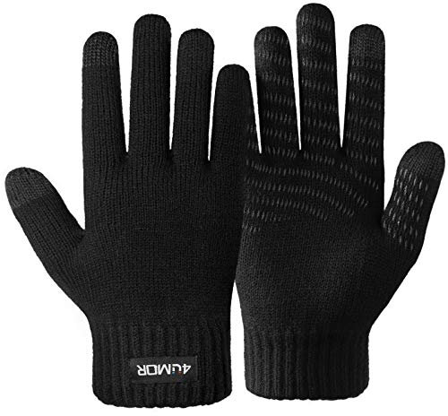 4UMOR Winterhandschuhe Touchscreen Handschuhe S