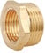 SOMATHERM FOR YOU, Bague réduction laiton brut 6 pans Mâle 15/21 Femelle 12/17 - Sachet de 2 pièces - Raccordement facile pour réseaux d'eau sanitaire et chauffage, résistance à la corrosion