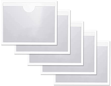 Parkscheinhalter, Frontschei Benaufkleber Parkscheinhalter, Transparent Selbstklebende Parkscheininhabers, 5 Stück Parkscheinhalter Für Windschutzscheibe, Ticket Sticky Back Protect Cover Für Auto