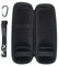 For JBL Flip 6 Case, Protective Case Cover for JBL Flip 6 Portable Hard Case Bluetooth Speaker Travel Bag Carrying with Shoulder Strap and Carabiner Storage with Extra Space for Plug&Cable (black)