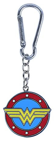 empireposter Wonder Woman - Logo - 3D Keyring Schlüsselanhänger Polyresin - 4,5x6 cm