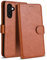 Case Collection for Samsung A54 5G Phone Case - Leather Folio Flip Kickstand Shockproof Cover with RFID Blocking Card Slots Wallet for Samsung Galaxy A54 5G Case Brown