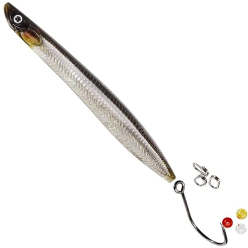 Westin Sandy Inline 9,5cm 14g - Inliner Meerforellenblinker, Farbe:3D Olive Ayu