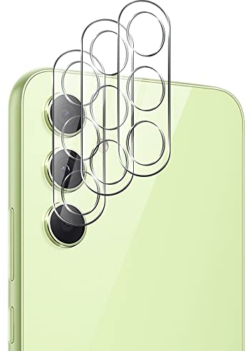 Yiunssy [3 Stück Kamera Panzer Schutz Glas für Samsung Galaxy A54, Kamera Schutzfolie [Anti-Kratzen] [Hüllenfreundlich] Kameraschutz Transparentes Schutzglas für Samsung Galaxy A54