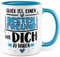 Bester Freund Tasse mit Spruch Kaffeetasse Freunde Kaffee-Becher Freundschaft Männer Geschenk BFF Geschenkidee Bruder Geburtstag Dankeschön Kaffee-Becher bester Freund Jungs