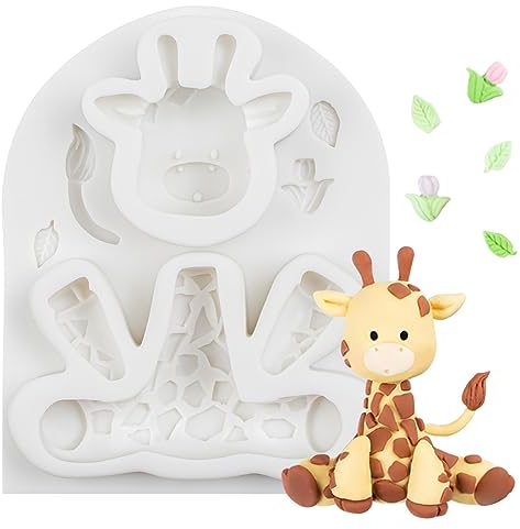 Giraffe Epoxidharz Silikon Formen Tier Backform Forst Tortendeko Fondant Ton