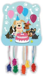 CONVER PARTY Piñata Dog Party - Dekoration für Partys, Kinderpartys, Geburtstage und Feiern - Dekoration 33 x 28 cm
