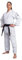 TEKKA BUDO Aikidoanzug Spezial mit Bestickung - weiß - 450g schwer - Aikidojacke bestickt - Schriftzeichen - Stabiler Stoff - Größe 170