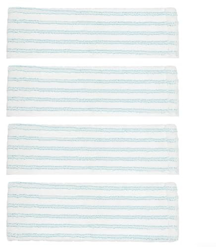 Mop Cover Compatible with For L-eifheit P-rofi XL Micro D-uo Cotton Plus All Handle Floor Wipers(4 PACK)