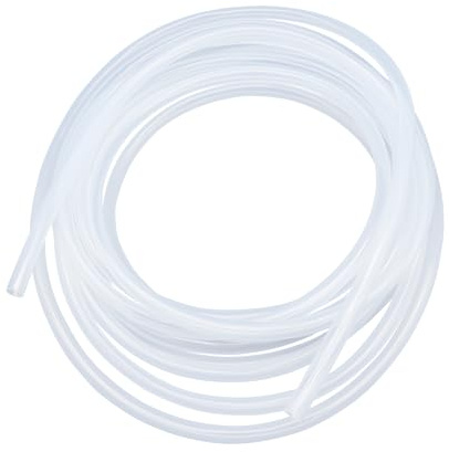 LAVMHAB Silicone Tubing Food Grade Hoses 4mm ID x 8mm OD 8m (26.2ft), Flexible Silicone Rubber Tubes Water Air Pipes