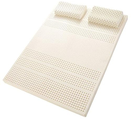 CoByda 100% Naturlatex Matratze mit Topper | 180x200cm | Superweiches Design für ruhigen Schlaf