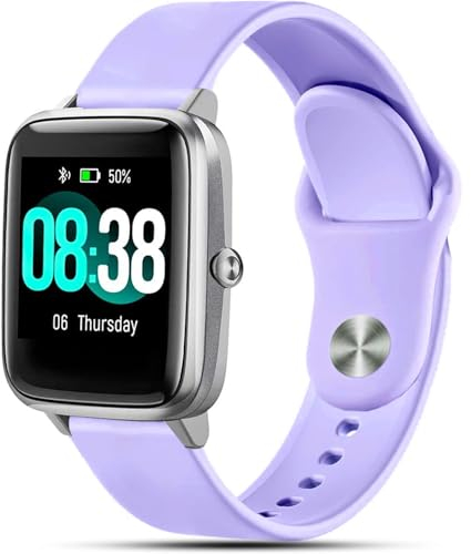 VELULYX Silikonarmband für Veryfitpro Smartwatch ID205L, 19mm Sportarmband für GRV FC1,IDW15, ID205L, ID205U, ID205S, ID205G, ID215G, ID216, SW020, SW021, SW023, YM020, YM021, YM023, Uwatch3 Ufit GT