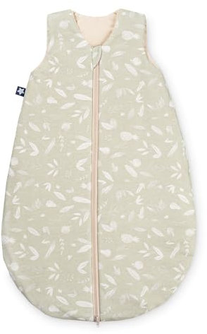 Julius Zöllner Schlafsack Jersey Tropic, Größe 56/62 | aus weicher Jersey Baumwolle, sicher und schadstoffgepüft, ideal für eine ruhige Nacht