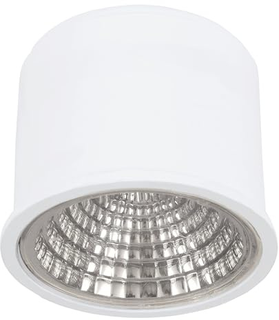EGLO LED Leuchtmittel Puck Cob Ww Lampe für Einbaustrahler | mit geirnger Einbautiefe, Deckenstrahler dimmbar, warmweiß, Ø 5 cm