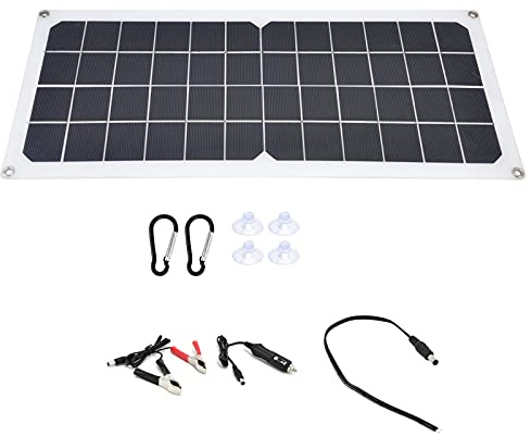 Panneau de charge de panneau solaire photovoltaïque petjoyful 10 W avec deux ports USB pour camping-cars, bateaux, avions, satellites, port spatial