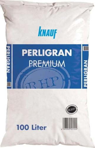 Perlite espansa 100 Litri | Granulometria 2-6 mm | Priva di polvere | Migliora la circolazione dell'aria e la capacità di ritenzione idrica.