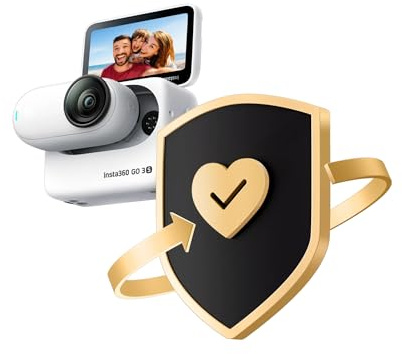 Insta360 GO 3S Standard Edition Arctic White 128GB + 2 Year FlexiCare