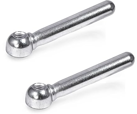 Ganter Normelemente | Spannmutter - GN 99.5-125-M16 | Stahl verzinkt | 2 Stück