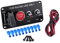 Qiilu 12V 4 Grupo Toggle interruptor de encendido Panel Motor Inicio pulsador para coche de carreras