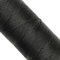 LINHASITA, Garnspule, gewachst, 100 g / 170 Meter, Dicke: 1 mm, Polyester, Makramee-Garn, 30 Farben 170 metros / 100 gr Schwarz
