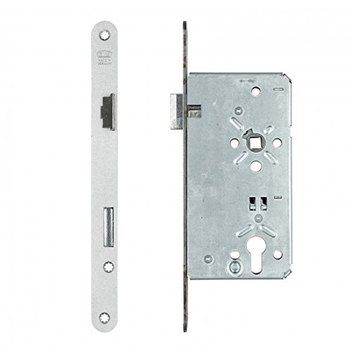 ToniTec Haustürschloss Einsteckschloss Stumpf 65/92 24mm Stulpbreite abgerundet PZW