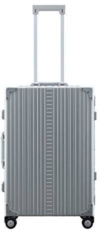 Aleon 26 Traveller - 4-Rollen-Trolley 67 cm mit Kleidersack silver
